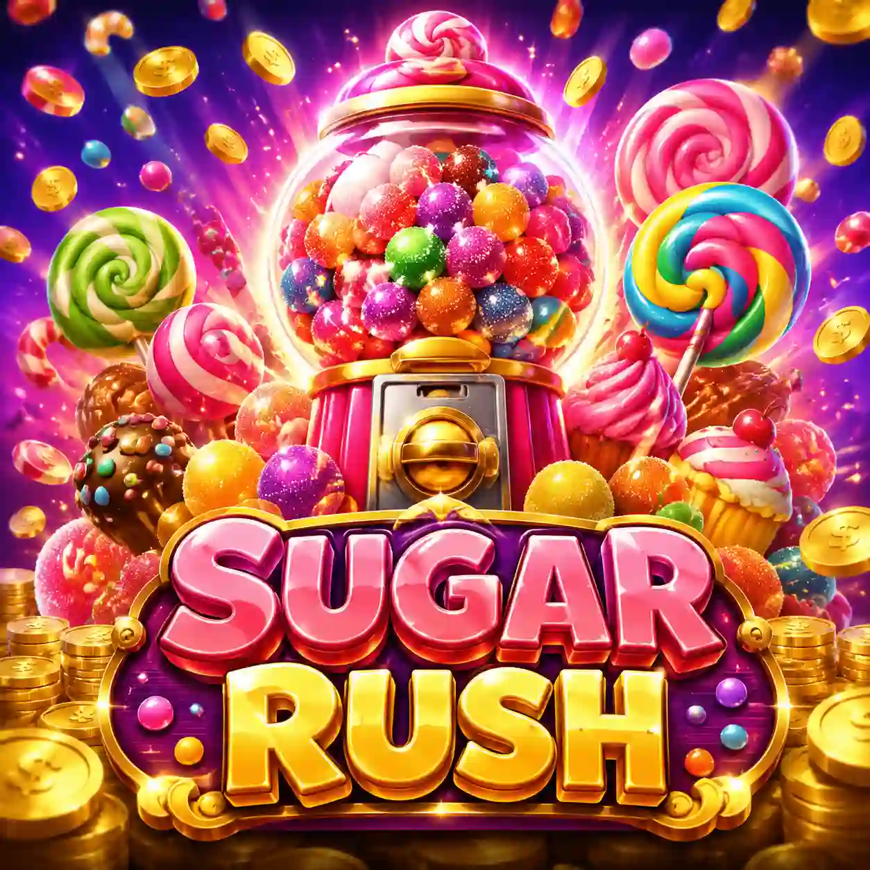 Capa do slot Sugar Rush, da Pragmatic Play